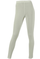 Slim pants - ivory - acetate/spandex