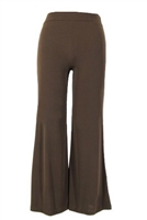 Palazzo pants - brown - polyester