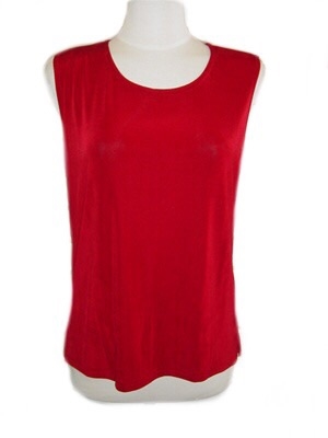 Tank top - cranberry - acetate/spandex