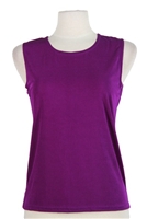 Tank top - purple - polyester/spandex