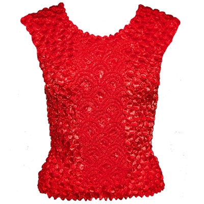 Tank top - coin fishscale - red