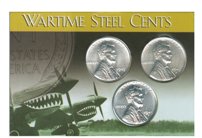 1943 steel cent sets