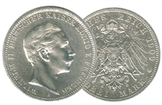 kaiser wilhelm silver coin