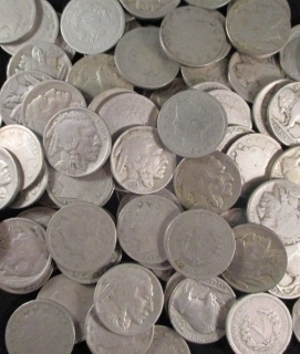 v and buffalo nickels