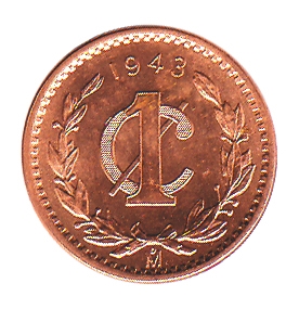 mexico un centavo cent