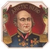 john franklin arctic hero cigar label