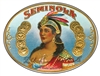 seminola cigar box label