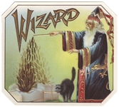 wizard cigar label