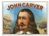 john carver cigar box label