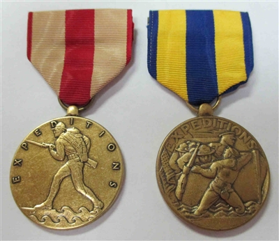 Navy and Marines Corps Expeditionary Medals