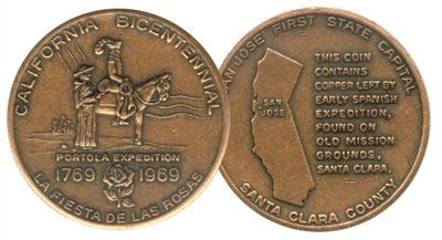 california bicentennial medals