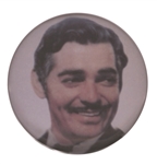 clark gable fan button