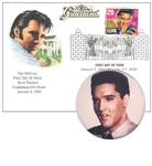 elvis presley stamp button