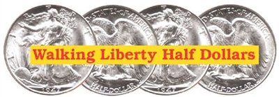 Walking Liberty Half Dollars