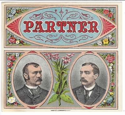 Partner Outer Box Cigar Label