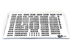 A&A Manufacturing Plumbing Labels # 523186