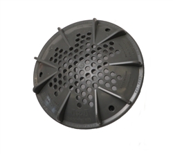 A&A Manufacturing PDR2 10" Main Drain Cover - Gray # 564885