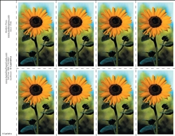 601-n Sunflower 8-Up Prayer Card