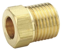 B-3100_Brass_Inverted_Flare_Tube_Nut