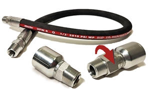 3/4" hydraulic hose