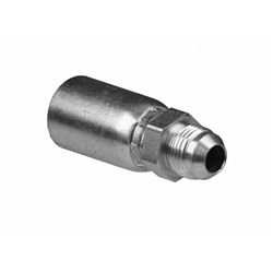 MS - SAE 45 degree male rigid - crimp hose fittings