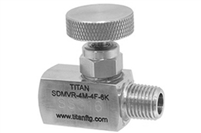 Standard Design Stainless Round Knob Mini Needle Valve