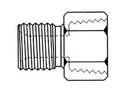 Stainless Metric Fitting