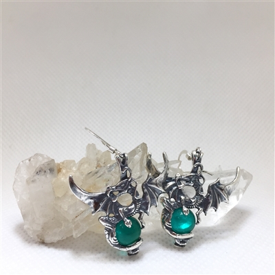 Warrior Dragon Earrings Uncommon Adornments