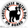 Portuguese Water Dog Decal