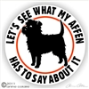 Affenpinscher Decal