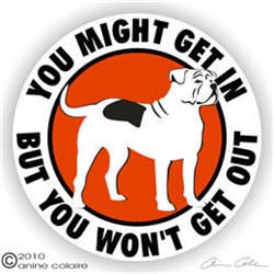 American Bulldog Window Decal