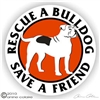 American Bulldog Window Decal