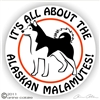 Alaskan Malamute Decal