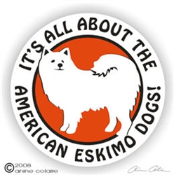 American Eskimo Decal