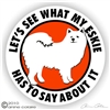 American Eskimo Decal