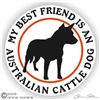 Australian Cattle Dog Window Decal