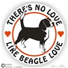 Beagle Window Decal