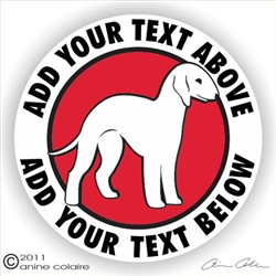 Bedlington Terrier Decal