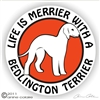 Bedlington Terrier Window Decal