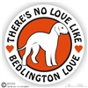 Bedlington Terrier Window Decal