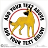 Belgian Malinois Decal