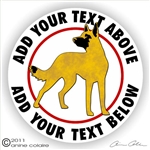 Belgian Malinois Decal