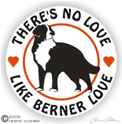 Bernese Mountain Dog Decal