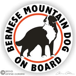 Bernese Mountain Dog Decal