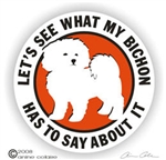 Bichon Frise Decal