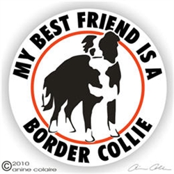 Border Collie Decal