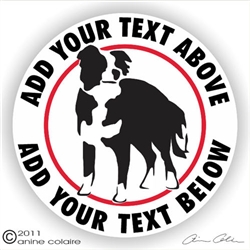 Border Collie Decal