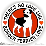 Border Terrier Decal