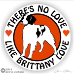 American Brittany Window Decal