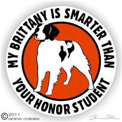 American Brittany Window Decal